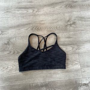 Black Luxe Strappy Bra